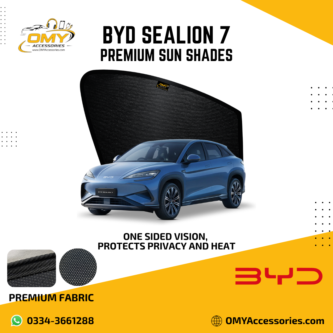 BYD SEALION 7 BYD Sealion 7 Premium Custom Fit Sun Shades - Image 1