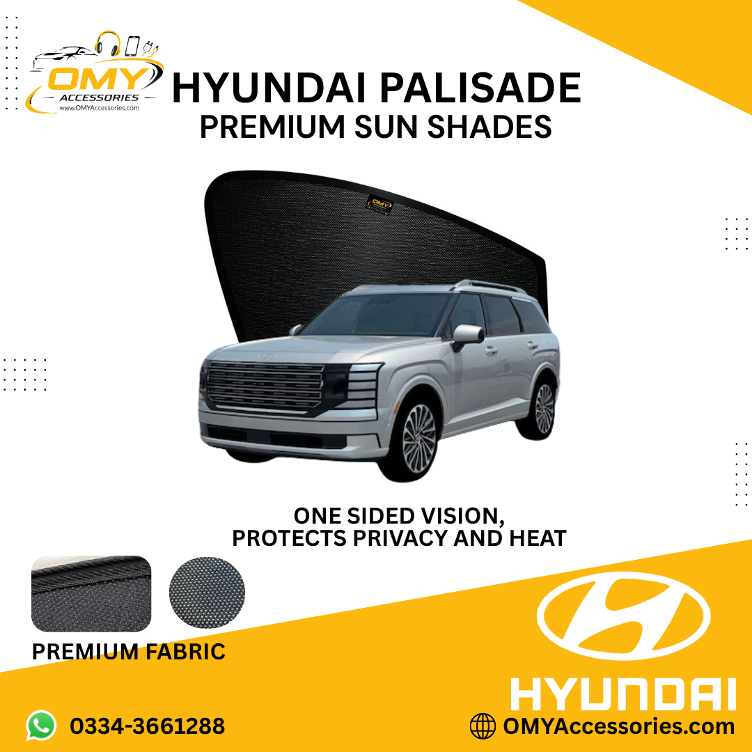 HYUNDAI PALISADE Hyundai Palisade Custom Sun Shades - Image 1