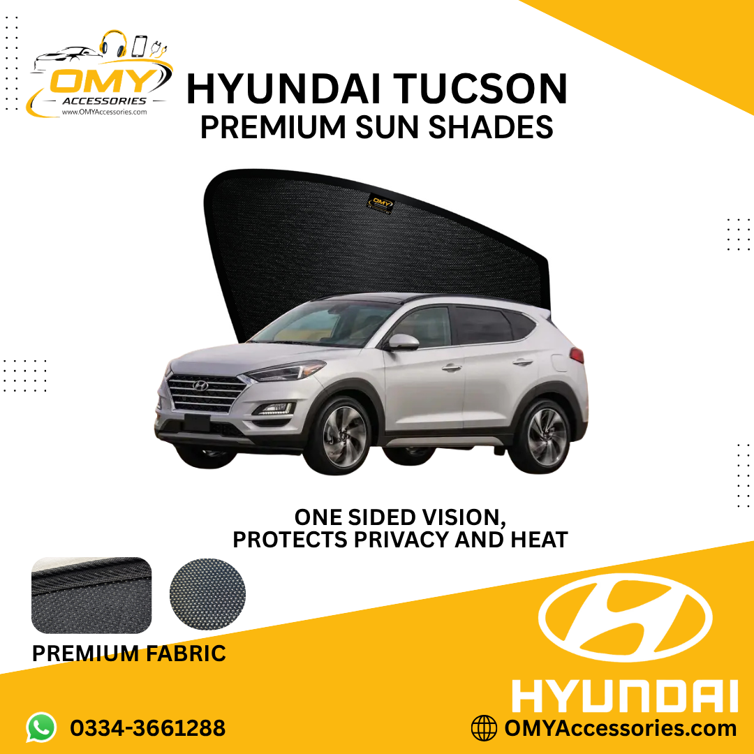 HYUNDAI TUCSON Hyundai Tucson Premium Car Sun Shades - Image 1