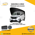 Nissan Sakura G 2022 Custom Fit Premium Car Sun Shades