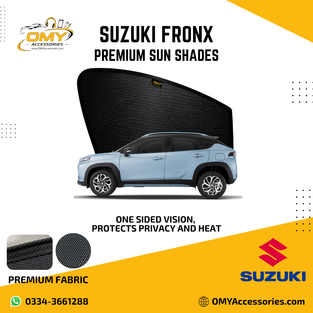 suzuki fronx Suzuki Fronx Premium Sun Shades - Image 1