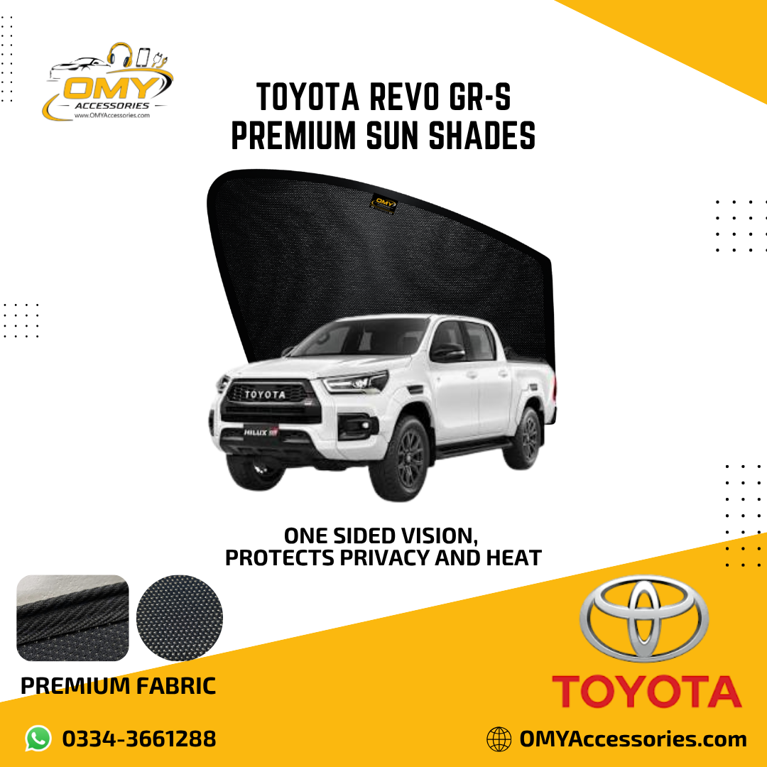 toyota Revo gr-s Toyota Revo GR-S Premium Sun Shades - Image 1