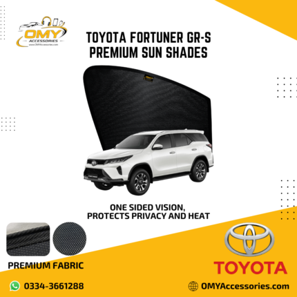 Toyota Fortuner GR-S Custom Fitted Sun Shades